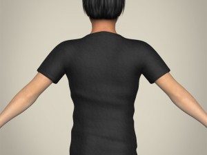realistic handsome teenage boy Modèle 3D