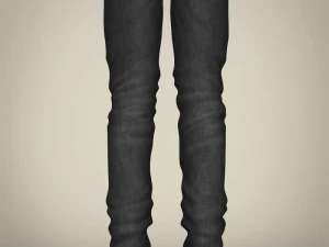 realistic handsome teenage boy 3D Model