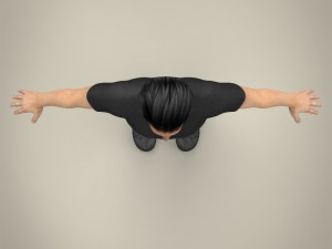 realistic handsome teenage boy Modèle 3D