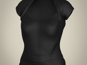 realistic beautiful modern woman 3D मॉडल