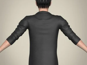 realistic young handsome boy 3D Model