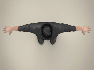 realistic young handsome boy 3D Model