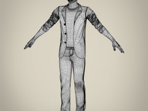 realistic young handsome boy 3D मॉडल