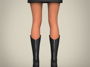 realistic japanese beautiful girl Modèle 3D