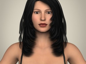 realistic youngy girl Modello 3D