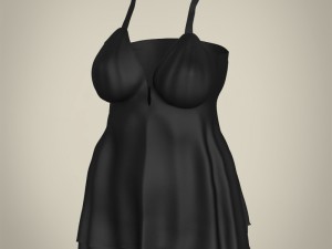 realisticy babydoll girl Modelo 3D