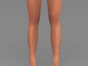 Young pretty girl 3D 모델