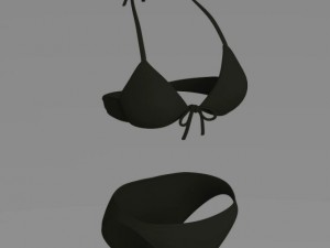 Young pretty girl 3D 모델