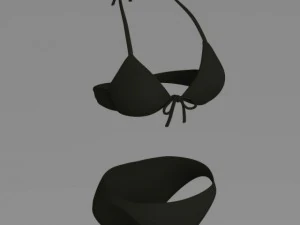Young pretty girl 3D Model
