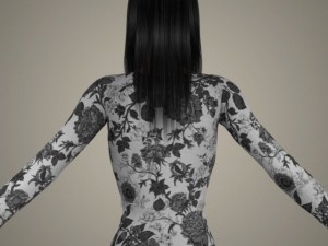 Realistic youngy girl 3D Model
