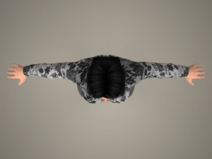Realistic youngy girl 3D Model