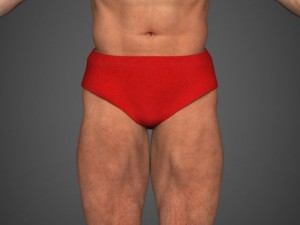 Realistic bodybuilder man 3D मॉडल