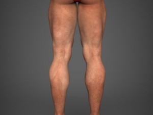 Realistic bodybuilder man 3D मॉडल