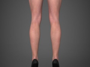 Realistic young pretty girl 3D मॉडल