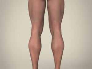 realistic african muscular male Modelo 3D