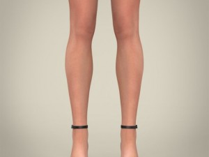 realistic youngy lady 3D मॉडल