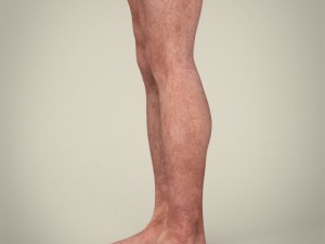 Realistic young asian man 3D Model
