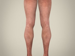 Realistic young asian man 3D Model