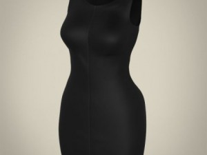 realistic young pretty lady 3Dモデル