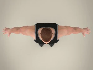 realistic handsome man 3D Model