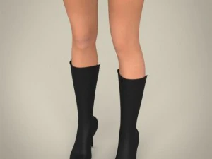 realistic beautiful teen girl 3D Model