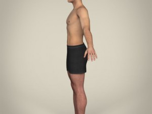 realistic young man Modelo 3D