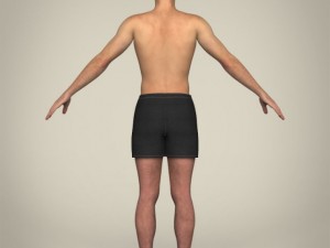realistic young man Modelo 3D