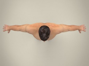 realistic young man Modelo 3D