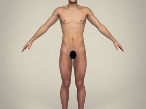 realistic young man Modelo 3D