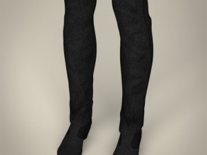 Realistic beautiful young teen female 3D Модель