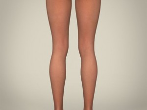 realistic young beach sports girl 3D 模型