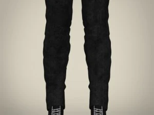 realistic young teen boy 3D Model