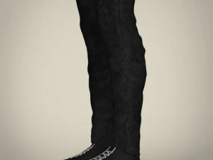 realistic young teen boy 3D Model