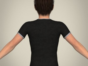 realistic young teen boy Modelo 3D