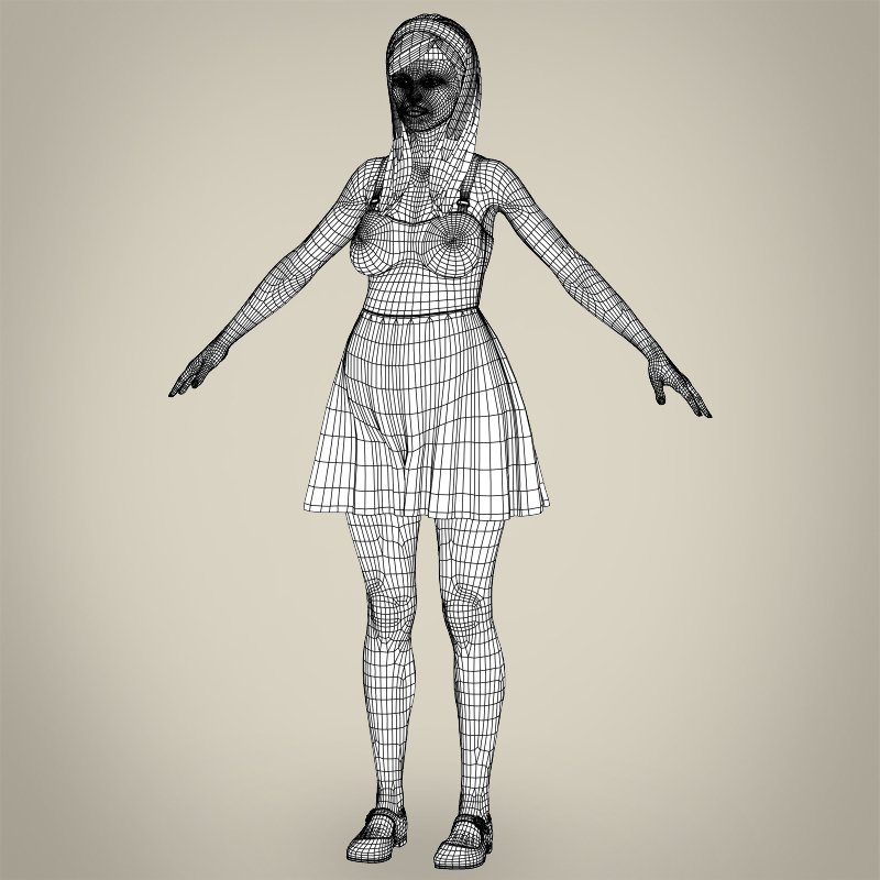 Realistic Pregnant Woman 3d Model In Woman 3dexport