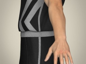 realistic male basketball player Modelo 3D