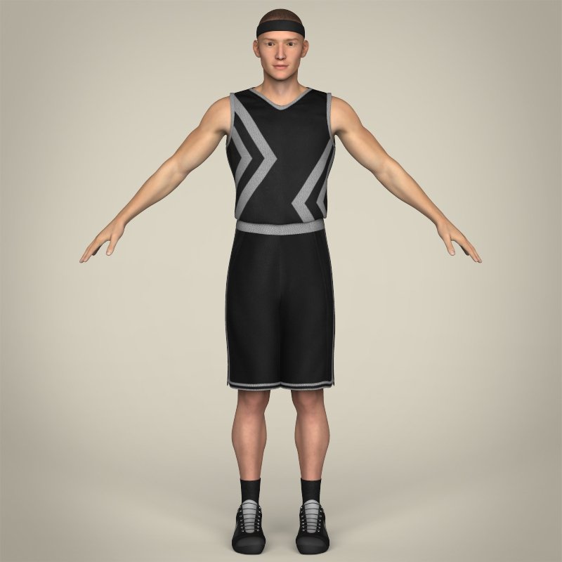 Player 3d model