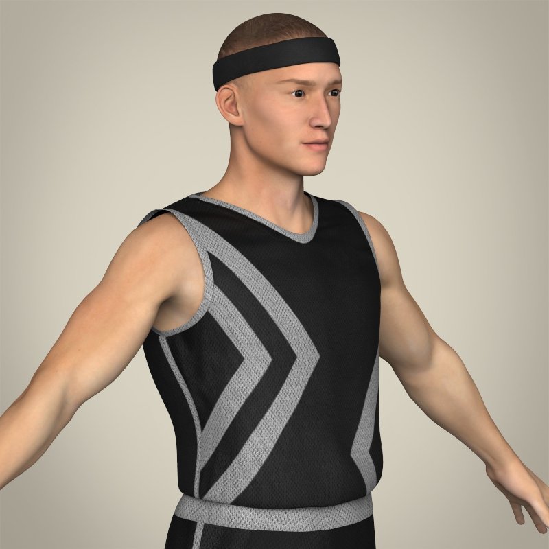 Player 3d model