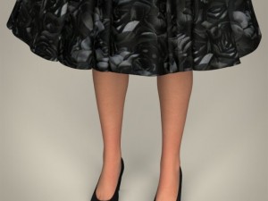 realistic cutey girl 3D-Modell