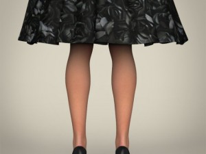 realistic cutey girl 3D-Modell