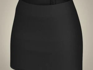 realistic young working woman 3D Model