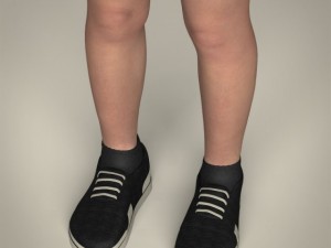 realistic little boy 3D-Modell
