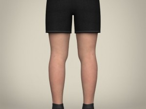 realistic little boy 3D-Modell