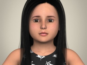 Little nightmares six 3D Model in Child 3DExport