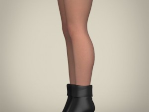 realistic beautifuly girl 3D 模型