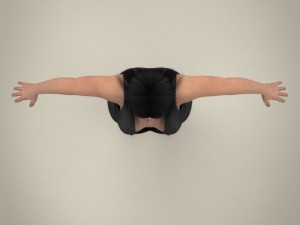 realistic beautifuly girl 3D 模型