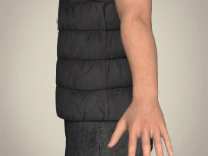 realistic young handsome man 3D Model