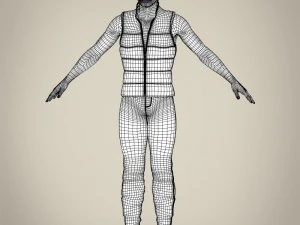 realistic young handsome man 3D Model
