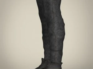 realistic young handsome man 3D Model