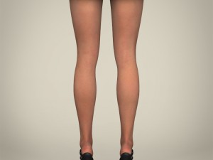 Realistic young gorgeous woman 3D मॉडल